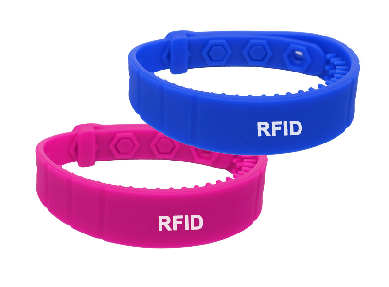 silicone wristbands rfid