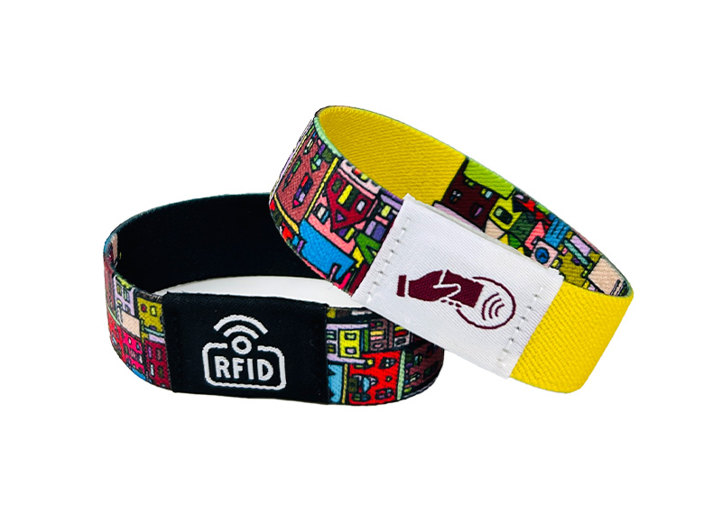 13mm/15mm Wide Elasticated NFC Bands Motivational Wristbands 13mm/15mm Wide Elasticated NFC Bands Motivational Wristbands