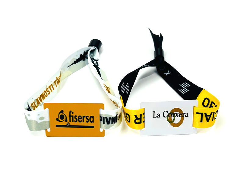 Best Fashion NFC Fabric RFID Wooden Wristband Best Fashion NFC Fabric RFID Wooden Wristband