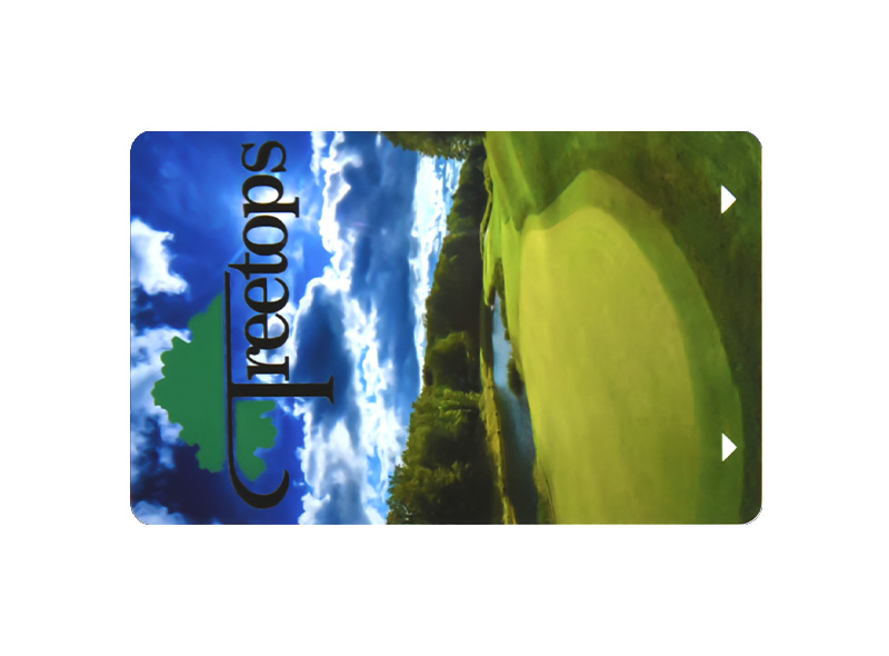 Hypermarket Smart Loyalty Card Waterproof RFID Contact Card