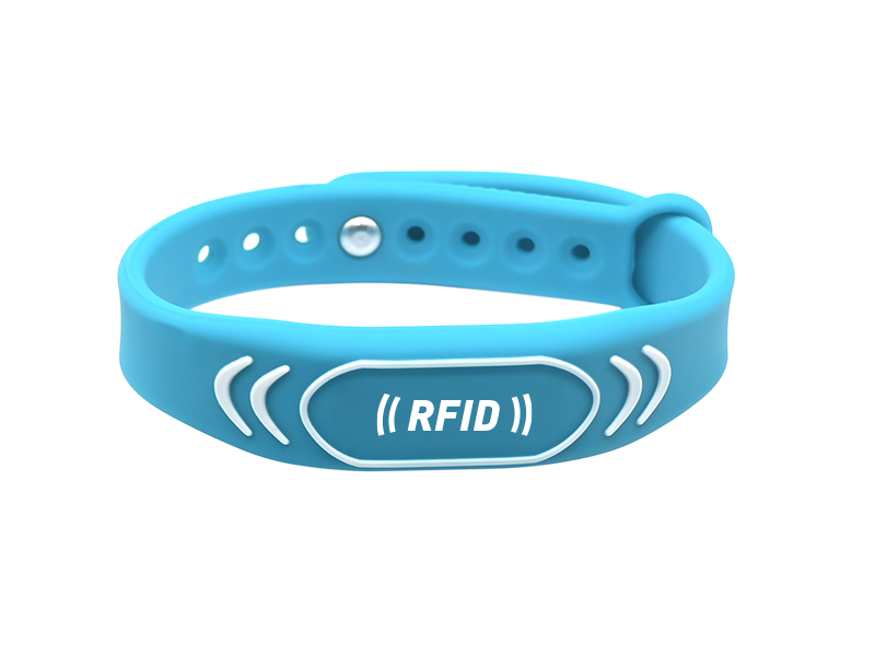 RFID Silicone re-wearable wristbands