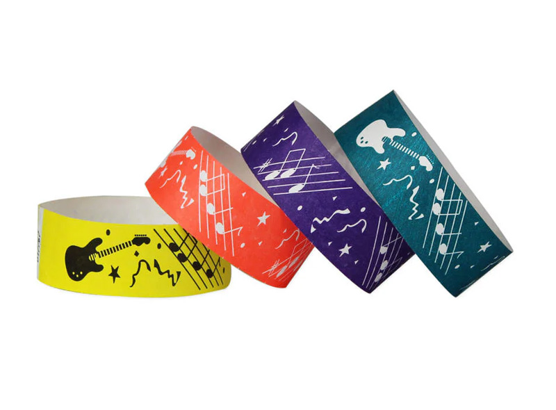 RFID  tyvek events wristbands