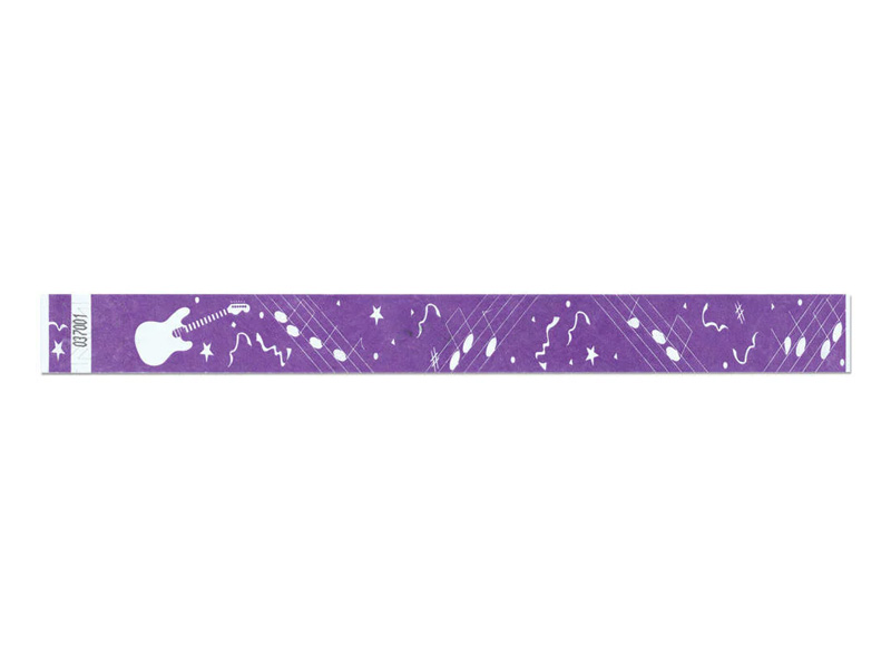 Custom RFID  tyvek wristbands