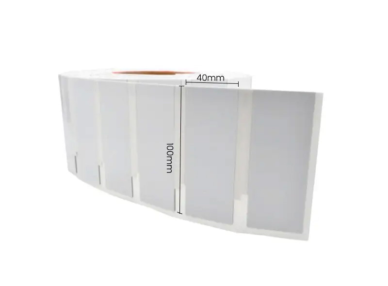 Self Adhesive UHF RFID Lable Roll with NXP Ucode9