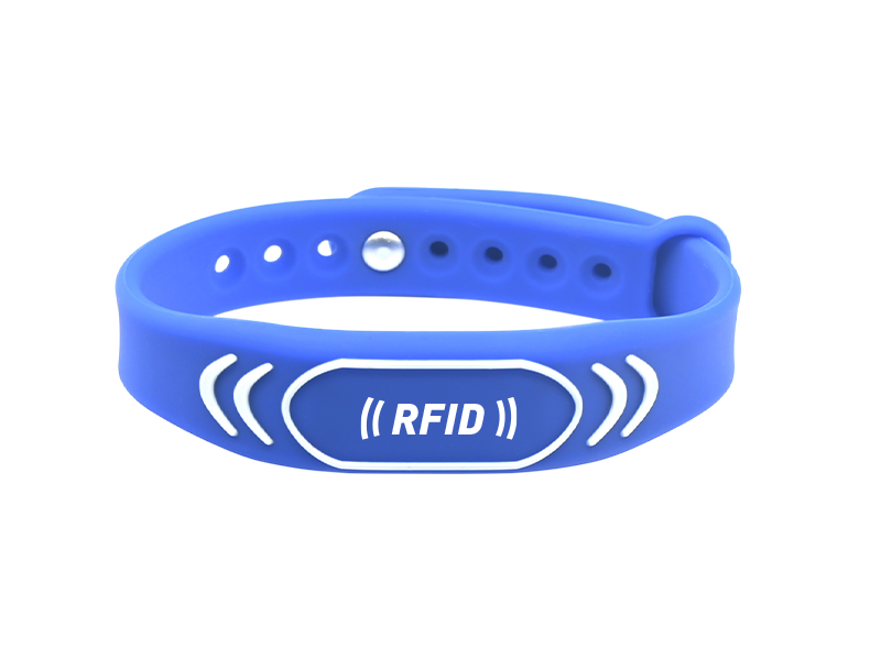LF 125KHz Scannable Silicone RFID Wristbands Wholesale
