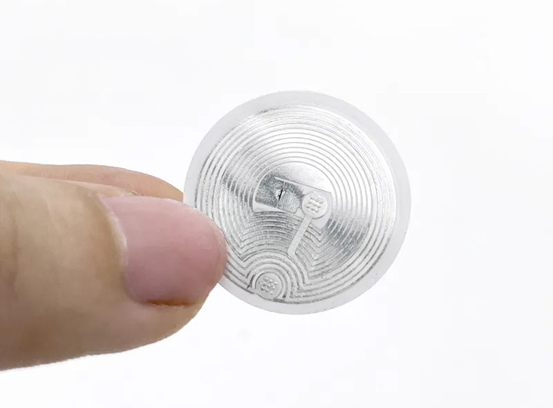 rfid labels printed white paper rfid sticker customise