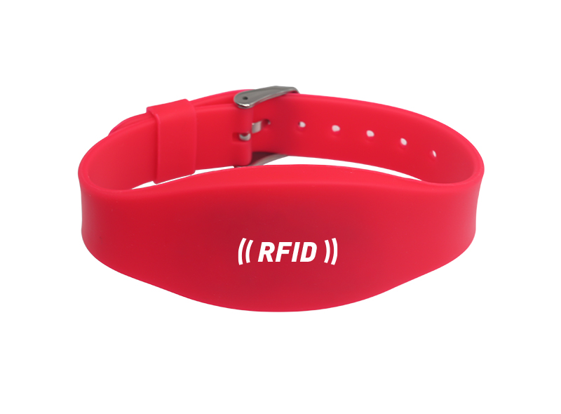 Dual Frequency HF / UHF RFID Chip Wristband