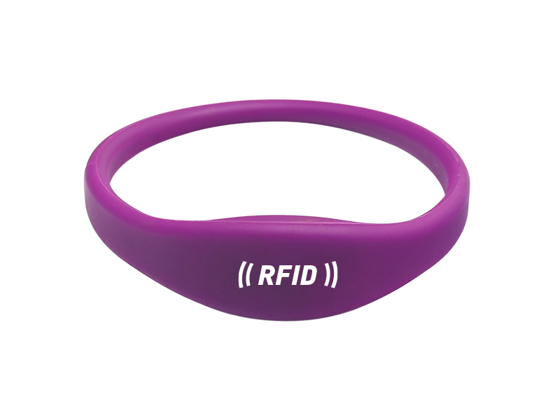Customized Logo RFID 125KHz Silicone Wristband